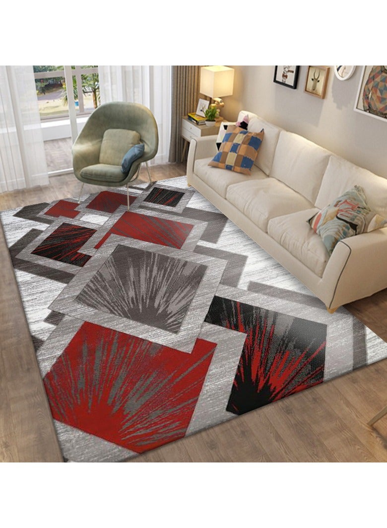 Loquat Squality Polyester Fiber Machine Washable Minimalist Style Carpet