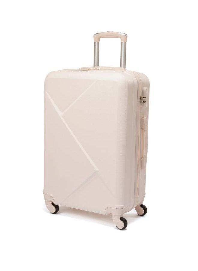 LIMRA Travel bag set consisting of 6 wheeled luggage bags with a solid design and a beige color  - Image 2