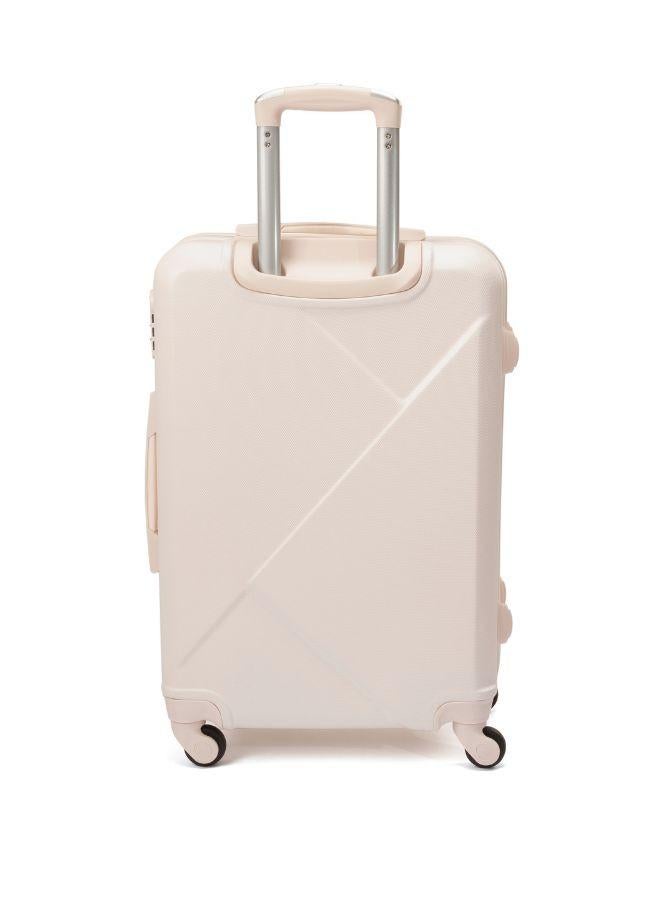 LIMRA travel bag set consisting of 6 wheeled luggage bags with a solid design and a beige color - Image 3
