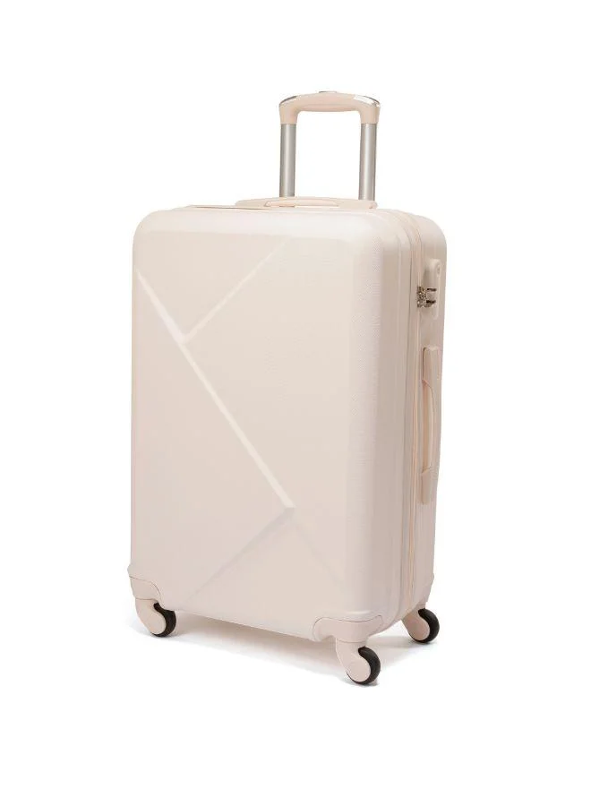 LIMRA travel bag set consisting of 6 wheeled luggage bags with a solid design and a beige color