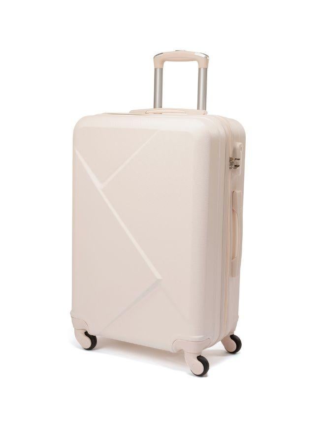 LIMRA travel bag set consisting of 6 wheeled luggage bags with a solid design and a beige color - Image 2