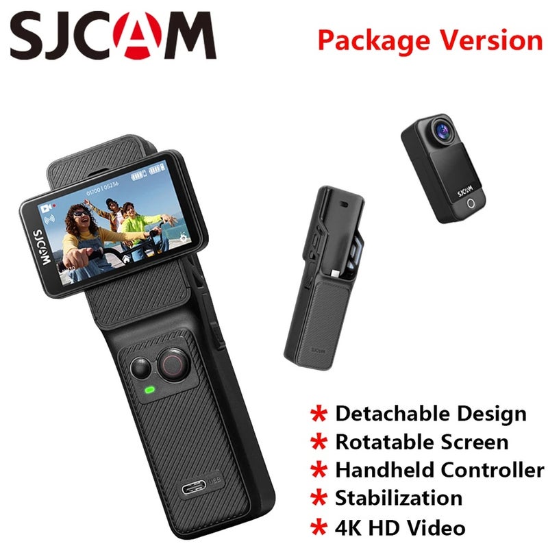 أس جي كام كاميرا رياضية Sjcam, C400 Pocket Set - Image 2