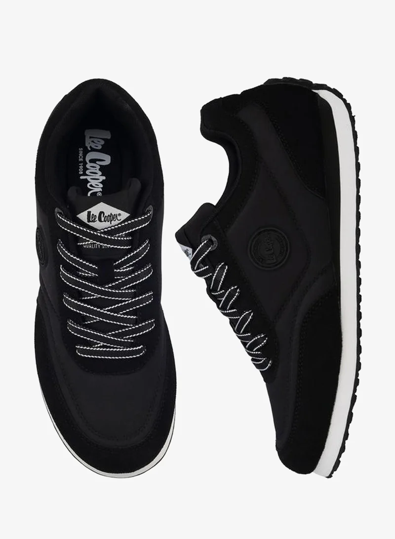 Lace-Up Ankle School Sneakers