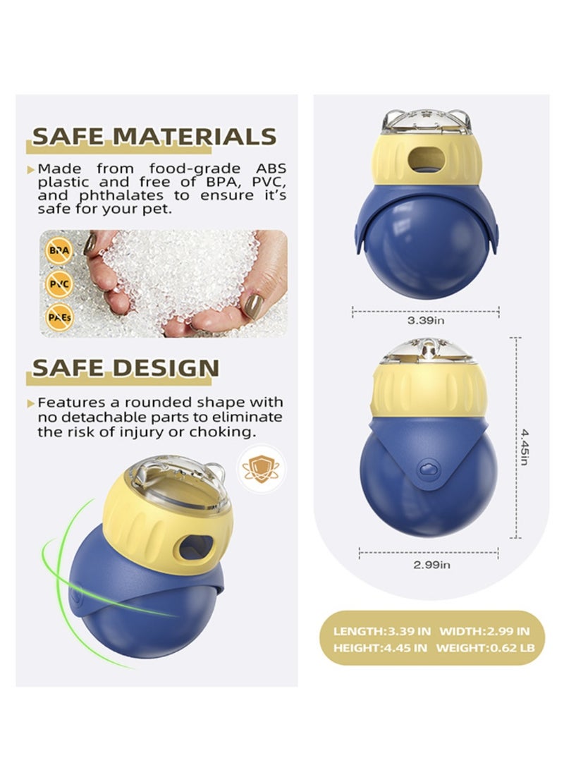 Interactive Pet Food Dispenser, Slow Feeder Toy for Cats tumbler toy and Small Dogs - Image 5