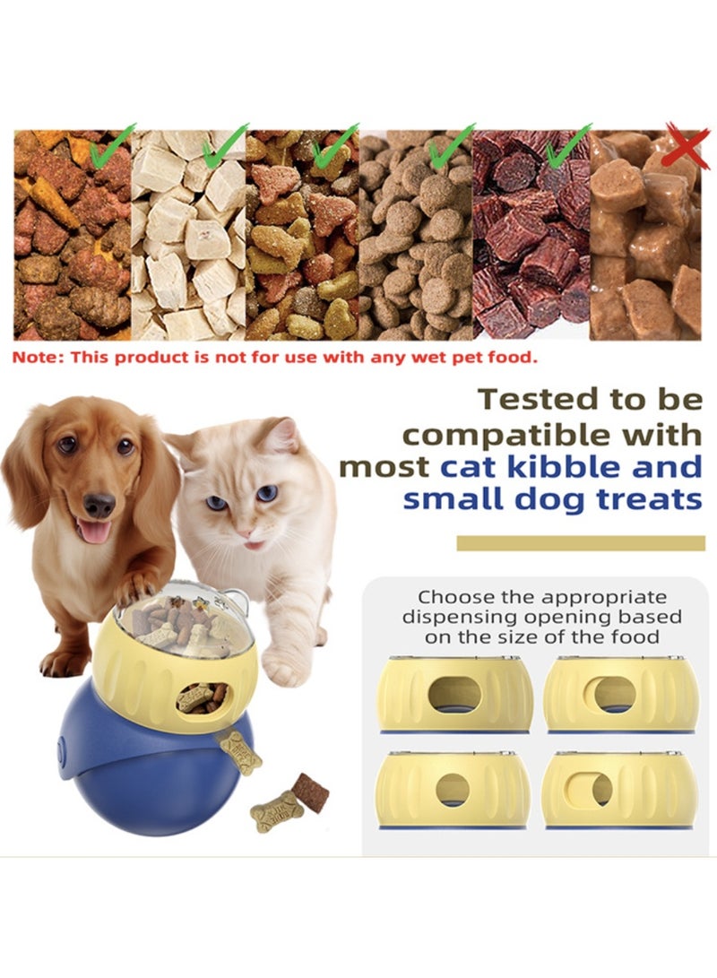 Interactive Pet Food Dispenser, Slow Feeder Toy for Cats tumbler toy and Small Dogs - Image 4