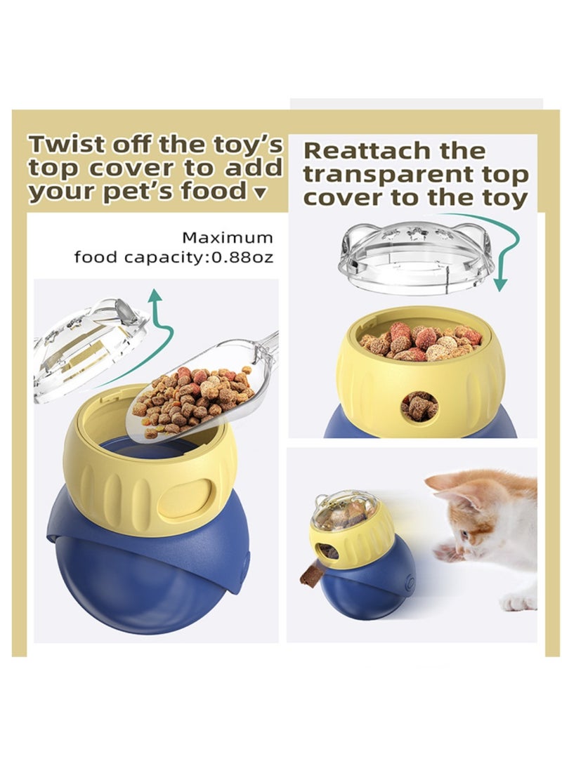 Interactive Pet Food Dispenser, Slow Feeder Toy for Cats tumbler toy and Small Dogs - Image 3