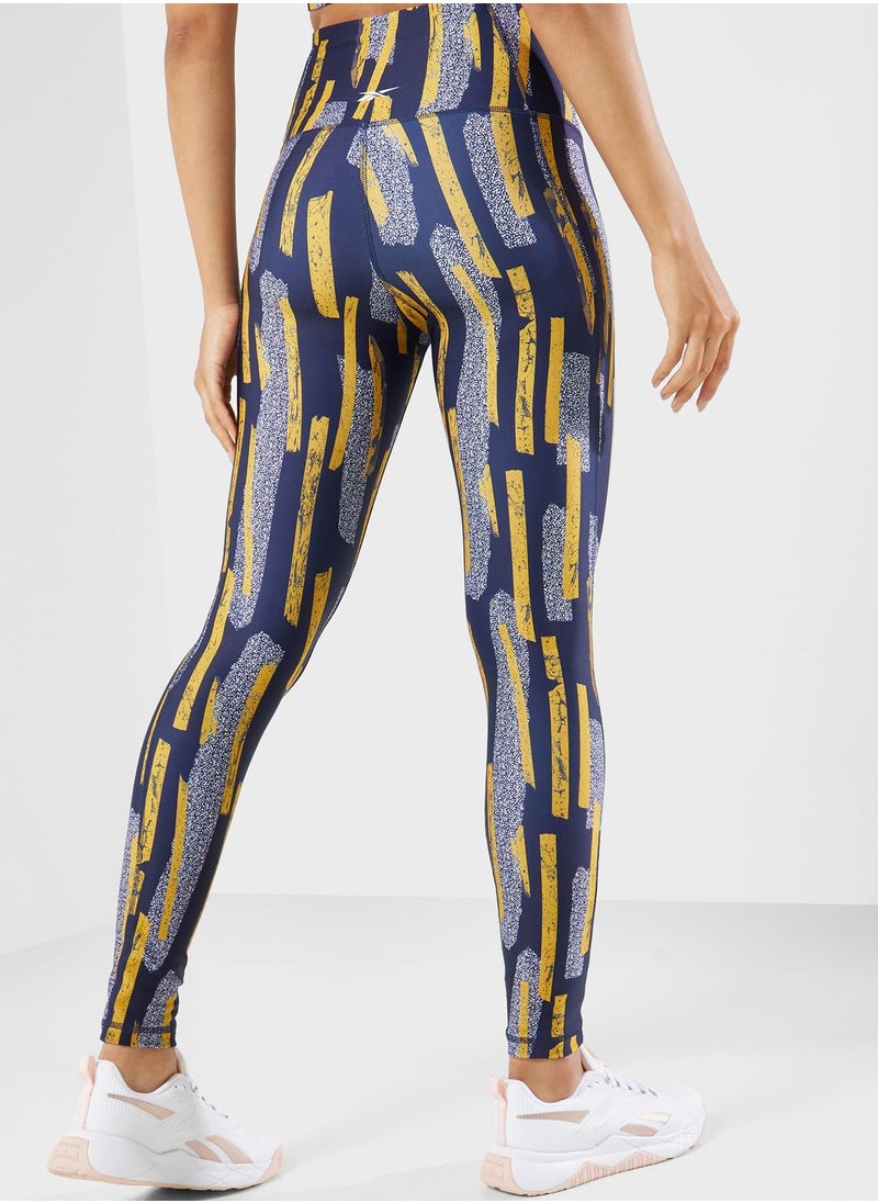 Reebok - Myt Aop Poly Tights - Image 1