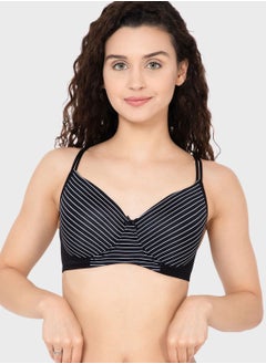 Striped T-Shirt Bra