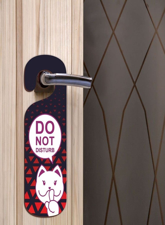 CVANU Do Not Disturb Wooden Door Sign Hanger Size(24cm x 8.5cm)_cv39 - Image 3