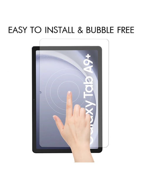 Screen Protector Samsung Tab A9 Plus 11'' Tempered Glass HD Screen Protector for Samsung Galaxy Tab A9 Plus X210/X216 11" Clear