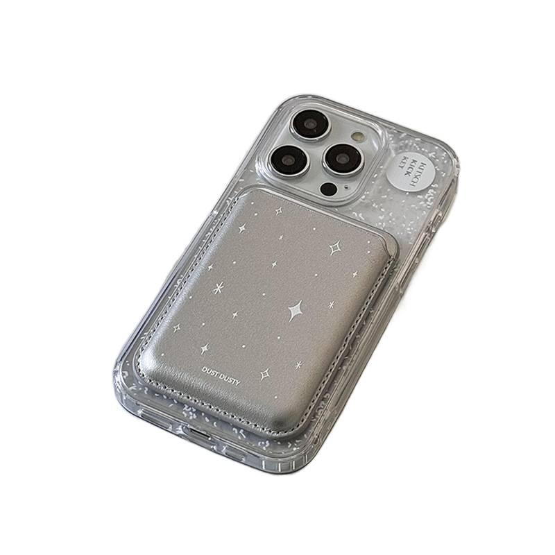 MagSafe Case | Cover for iPhone 17 / 17 Air / 17 Pro / 17 Pro Max | Sparkling Clear TPU | Card Holder - Image 3