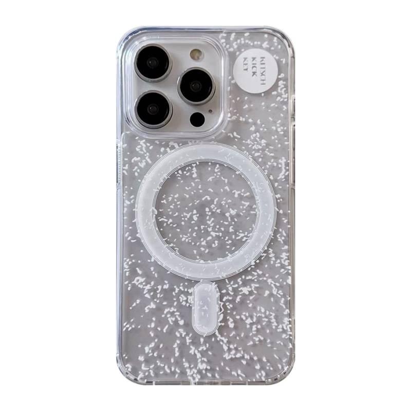 MagSafe Case | Cover for iPhone 17 / 17 Air / 17 Pro / 17 Pro Max | Sparkling Clear TPU | Card Holder - Image 1