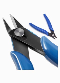 SYOSI Small wire cutters for crafting Wire cutter Side cutters pliers Flush cutter Diagonal cutting pliers Flush cut pliers Jewelry pliers Wire flush cutters Diagonal wire side cutting pliers  - Image 1