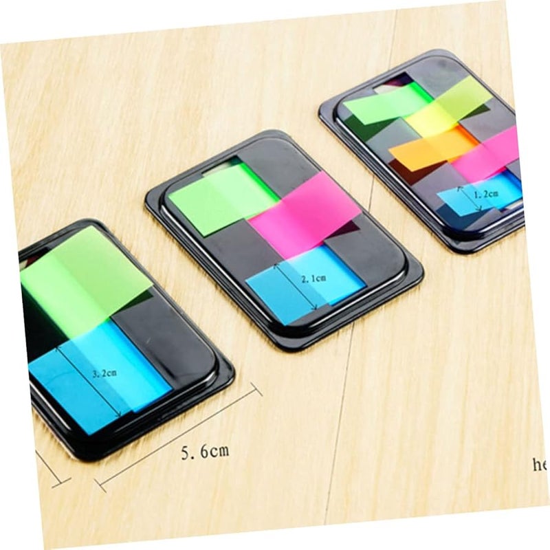 COHEALI علامات الصفحات اللاصقة النيون القابلة للكتابة، مجموعة من 1 للكتب والمستندات - Image 3