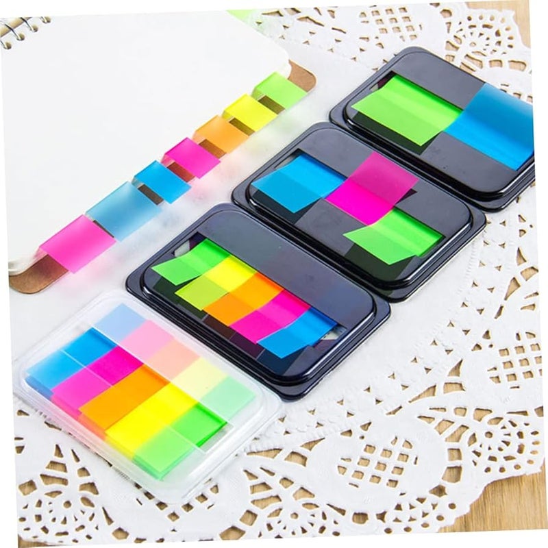 COHEALI علامات الصفحات اللاصقة النيون القابلة للكتابة، مجموعة من 1 للكتب والمستندات - Image 4