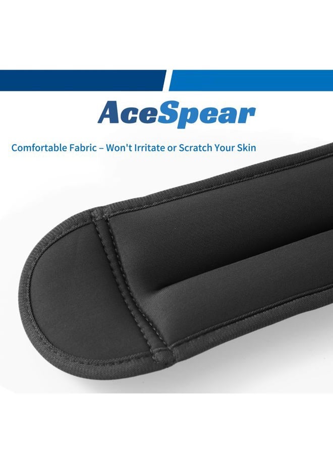 AceSpear Ankle Weights Sets for Men Women Kids 1lb 2lb 3lb 4lb 5lb Leg Weights Arm Wrist Weights Gym for Foot Exercise Training Workout Walking Jogging Yoga (5 lbs x 2) - Image 4