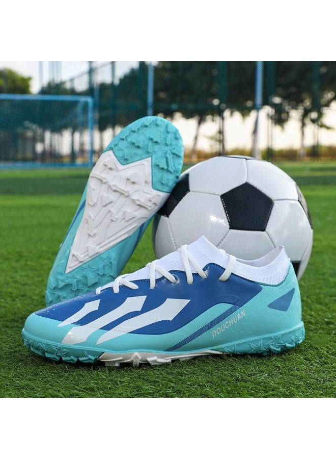 New Ag Long Spike Kidsren's Football Shoes Men's Adult Tf Broken Spike Sports Training Shoes Youth Sports Shoes