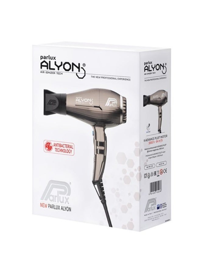 بارلوكس مجفف شعر Parlux ALYON بتقنية مؤين الهواء [قابس أوروبي 220 فولت] برونزي، وحدة واحدة - Image 3