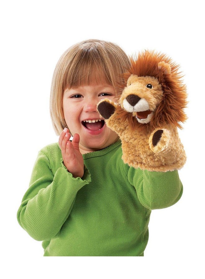 Folkmanis Little Lion Hand Puppet, Tan, 1 EA - Image 3