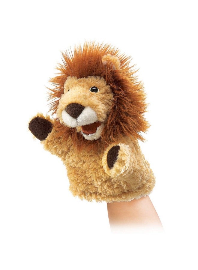 Folkmanis Little Lion Hand Puppet, Tan, 1 EA - Image 1
