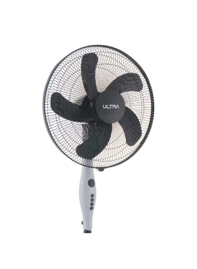 Ultra UFS18E2 Stand Fan, 18 Inch, 3 Speeds - Black Grey - Image 2