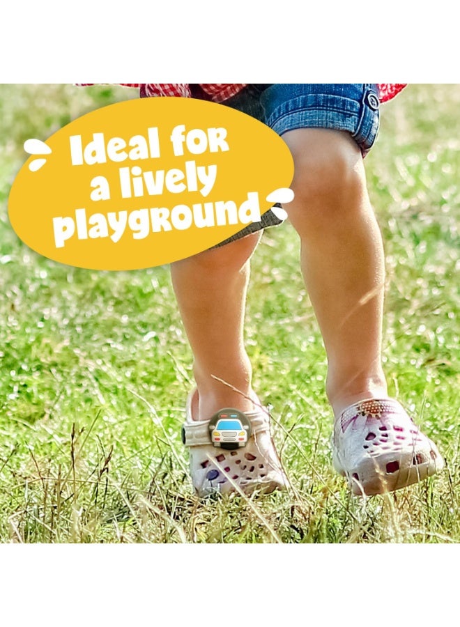 4 Pack for Airtag Shoe Holder for Kids, Cute Silicone Toddler Air Tag Holder for Kids Shoes - Waterproof AirTag Accessories Case for Child - Image 5