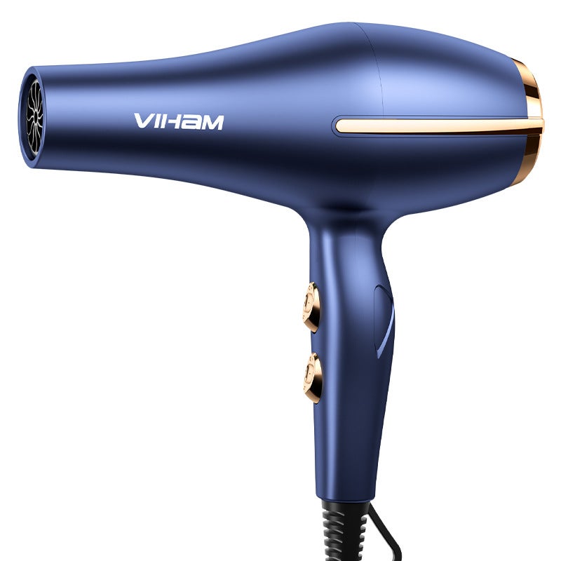 Factory wholesale hair salon home hair dryer high-power hair dryer cross-border blue ion hair care hair dryer generation hair - Image 1