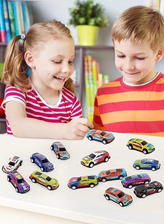 general Large Pack Pull Back Toy Cars with Storage Box,Pull Back to Force Toy Cars, Alloy Cast Mini Die-Cast Race Cars Vehicles Bulk, Party Favor Cars Toys, Best Gifts for Toddlers - Image 5