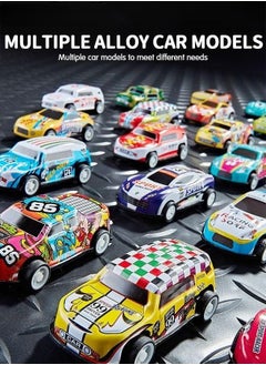 General Large Pack Pull Back Toy Cars with Storage Box,Pull Back to Force Toy Cars, Alloy Cast Mini Die-Cast Race Cars Vehicles Bulk, Party Favor Cars Toys, Best Gifts for Toddlers  - Image 4