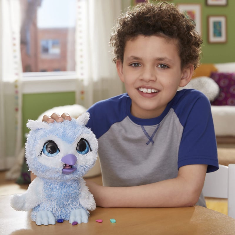 FurReal Lilâ€™ Wilds Owlen The Owl Toy, Electronic Pets, with 35+ Sounds and Reactions, Interactive Toys for 4 Year Old Girls and Boys and Up - Image 4