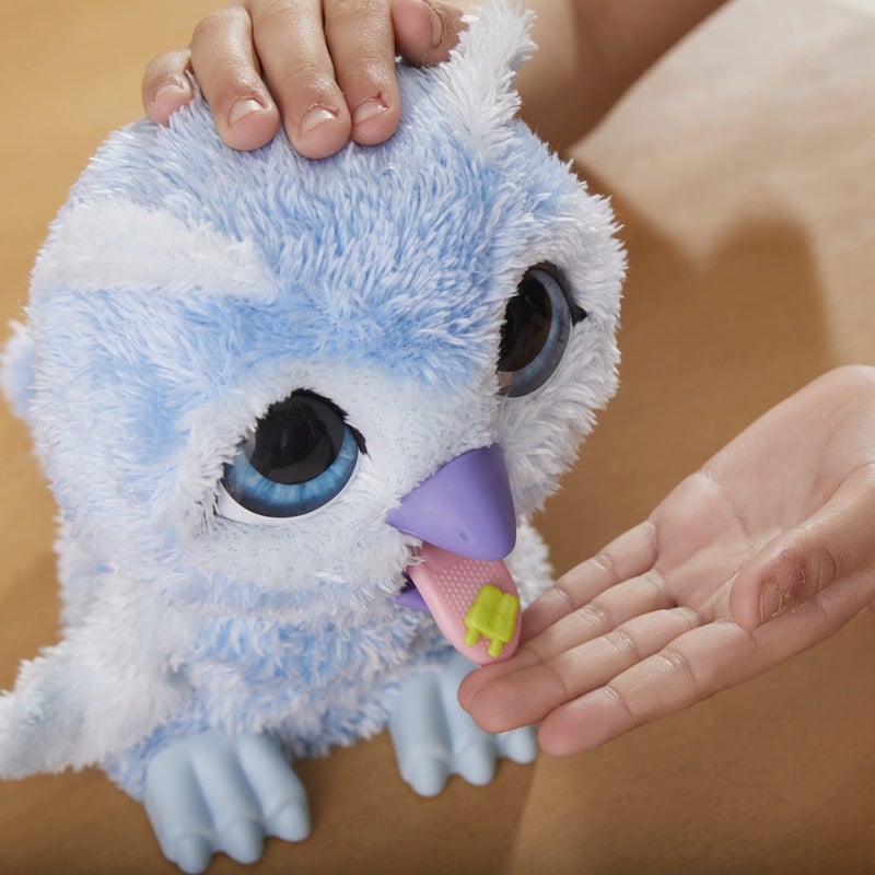 FurReal Lilâ€™ Wilds Owlen The Owl Toy, Electronic Pets, with 35+ Sounds and Reactions, Interactive Toys for 4 Year Old Girls and Boys and Up - Image 3