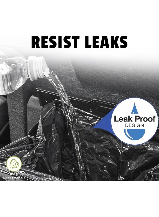 KOVAR Biodegradable & Antibacterial 33 Gallon Garbage Bags | Plastic Trash Bags | Leak-Proof Bin Bags for Wet & Dry Waste | 80 Pcs with 4-Pack Roll Set | Waste Bag for Indoor and Outdoor | 65cm x 95cm - Image 5