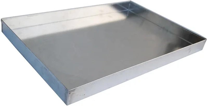 RINKLE TRENDZ Aluminium Brownie Tray/Swiss Roll Tray/Baking Tray - 7 X 9 X 1 Inches, Silver - Image 1