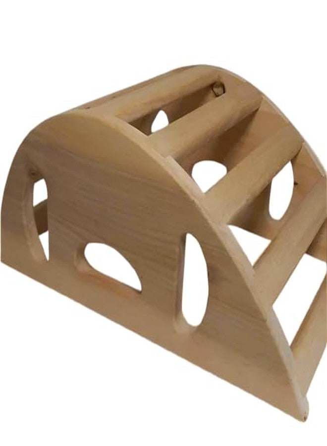 Peelorange Eco Yoga Wooden Back Bender/Back Stretcher (46X30X18 CM - Image 5