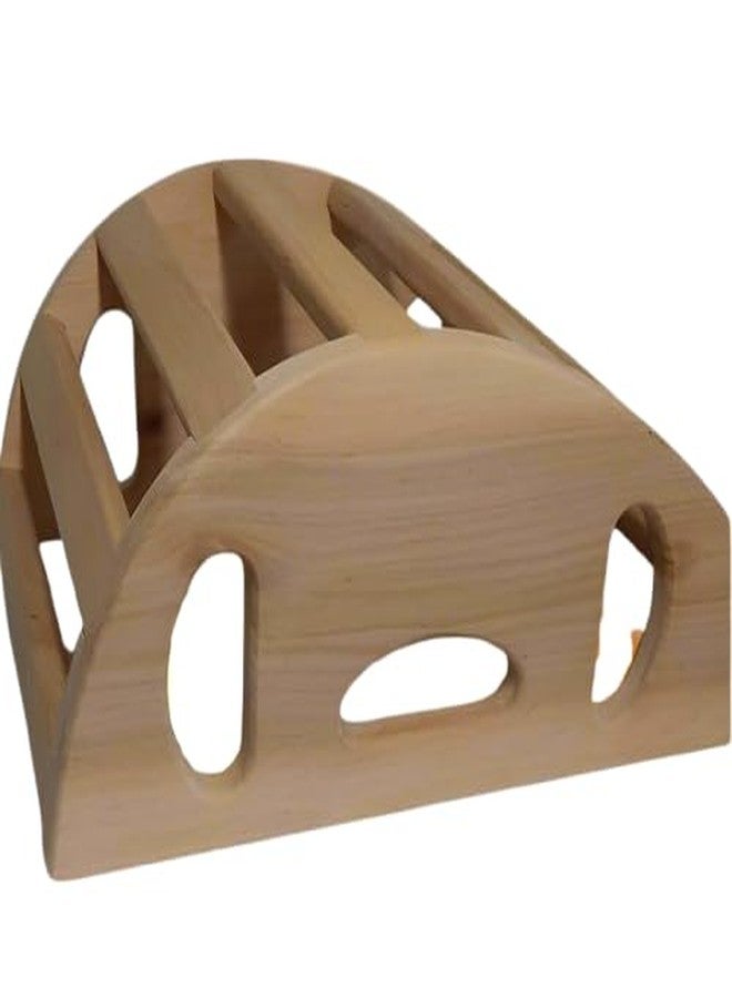 Peelorange Eco Yoga Wooden Back Bender/Back Stretcher (46X30X18 CM - Image 4