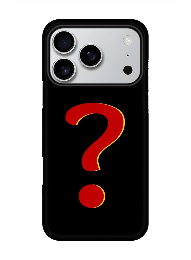 Stylizedd For iPhone 17 Pro,Case, [Compatible with MagSafe] Magnetic cover Slim fit Protection Matte, - Question?