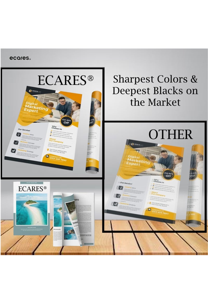 ECARES ECARES®205A Compatible Toner Cartridge CF530A Use for Color Laserjet M154 MFP M180/180n/M181/181fw Printer (Black)  - Image 2