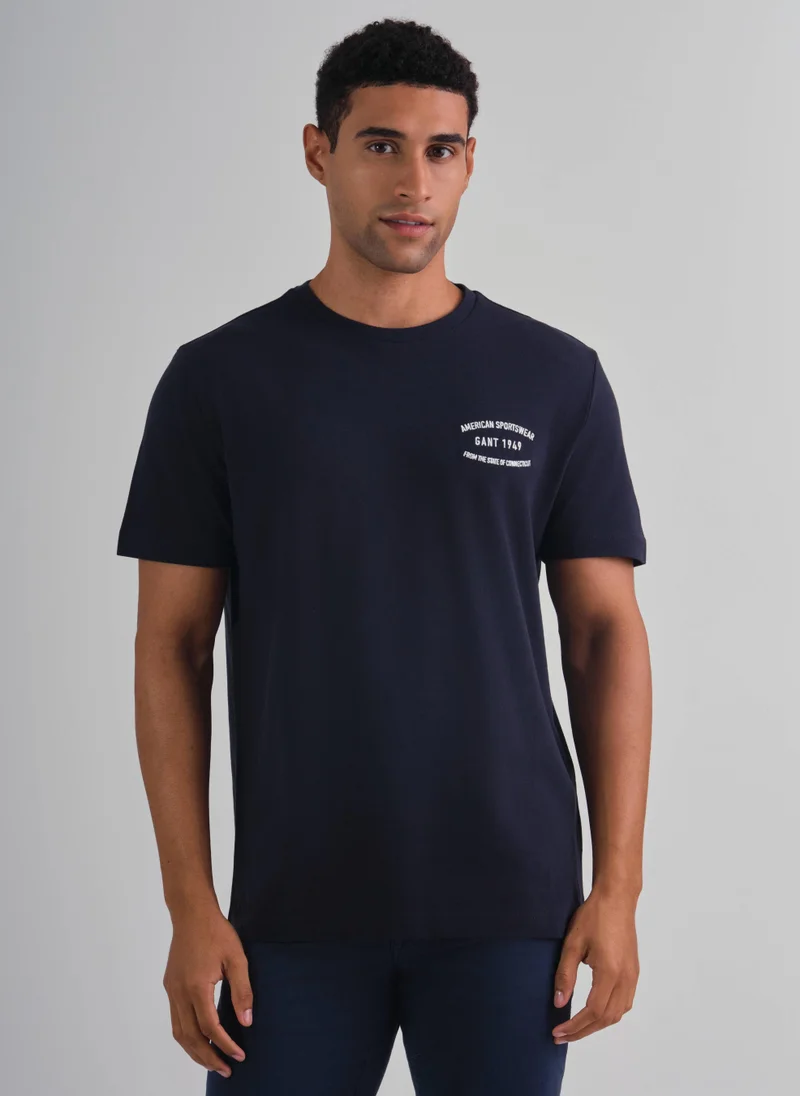 غانت Gant Small Graphic Piqué T-Shirt