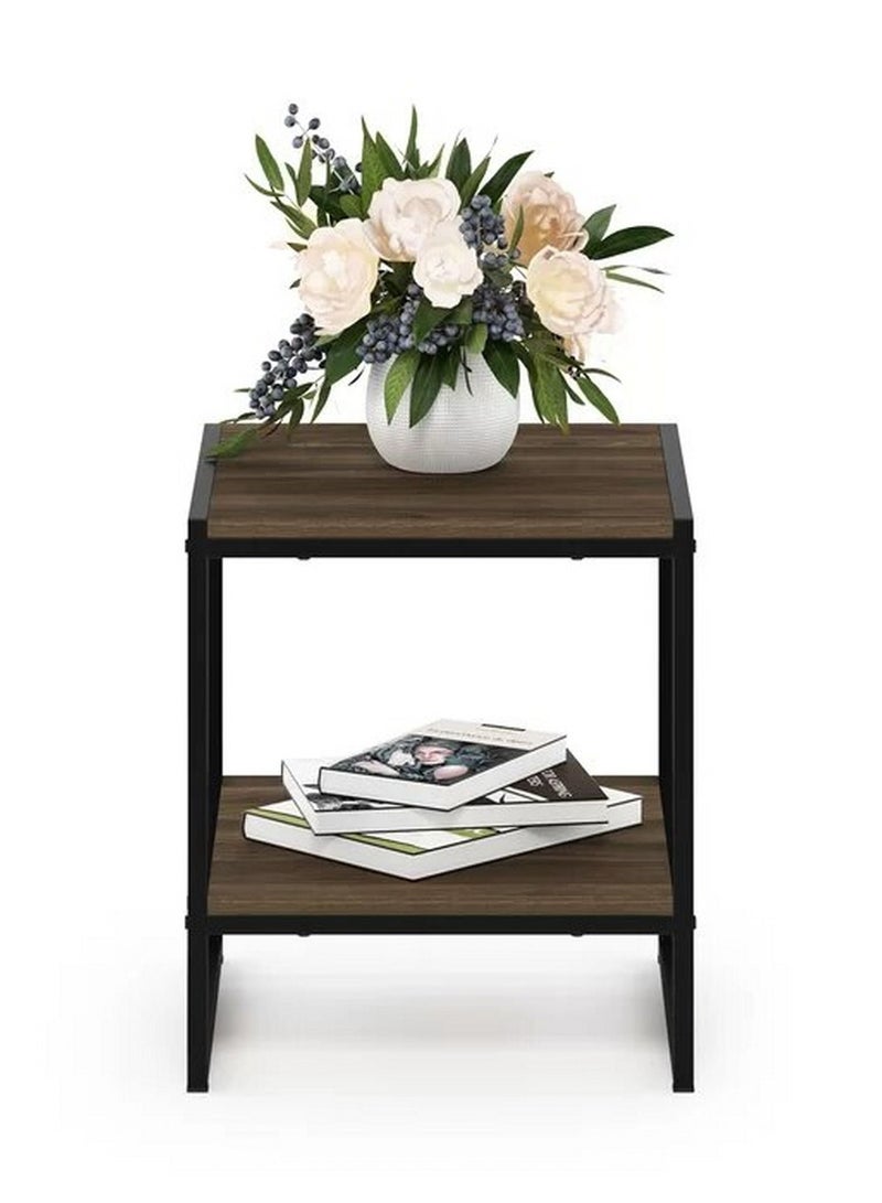 Home gallery Tall End Table BROWN 45X40X40