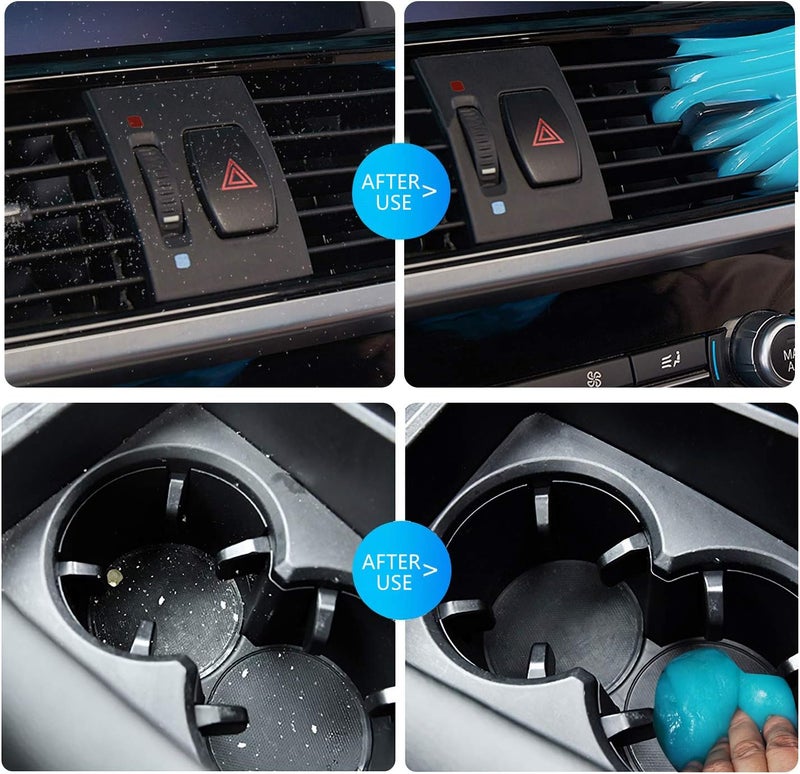 TICARVE Interior Cleaning Gel Cleaner, Soft & Flexible Keyboard Cleaning Clay Dust Cleaner, Environmental Friendly, for Car, Office and Home - Image 5