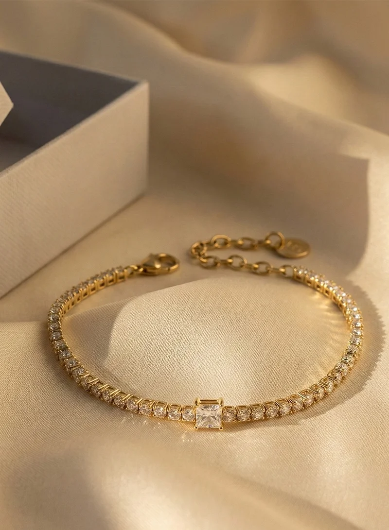 Liu Jo Liu Jo Noir Gold Bracelet