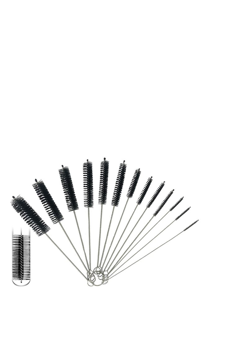 SYOSI Kettle Spout Brush, Teapot Nozzle Brush Set Bottle Tube Brush, Pipe Cleaner Glasses Straw Coffee Machine Cleaning Brushes  - Image 1