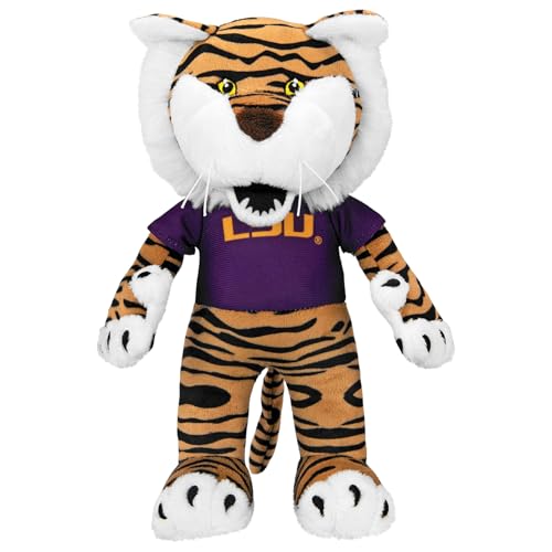 Bleacher Creatures LSU Mike The Tiger 10 Plush Figure  A Mascot for Play or Display - Image 1