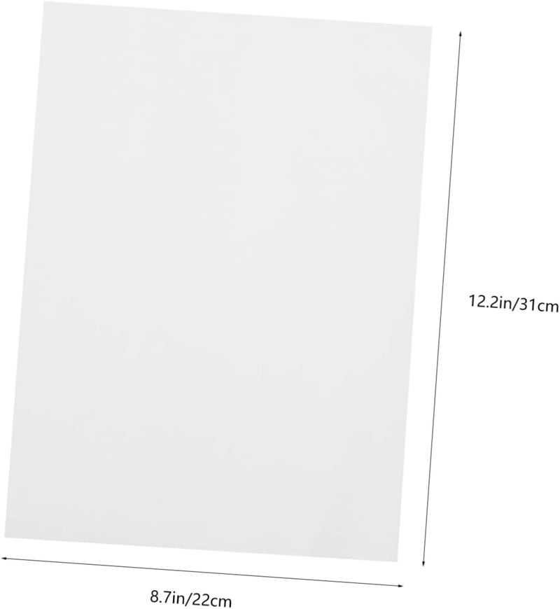 DOITOOL 20pcs Laminated Sheets Cold Laminating Film Self Sealing Water Proof Sheets for DIY Photo Laminating - Image 2
