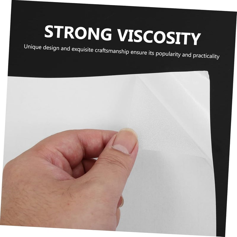 DOITOOL 20pcs Laminated Sheets Cold Laminating Film Self Sealing Water Proof Sheets for DIY Photo Laminating - Image 5