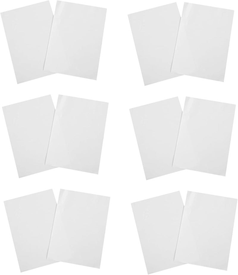 DOITOOL 20pcs Laminated Sheets Cold Laminating Film Self Sealing Water Proof Sheets for DIY Photo Laminating - Image 1