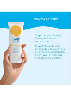 BONDI SANDS Bondi Sands Fragrance Free Daily Sunscreen Face Lotion SPF 50 | Hydrating UVA + UVB Protection, Non-Greasy, Gentle, Water Resistant | 2.53 Oz/75 mL  - Image 5