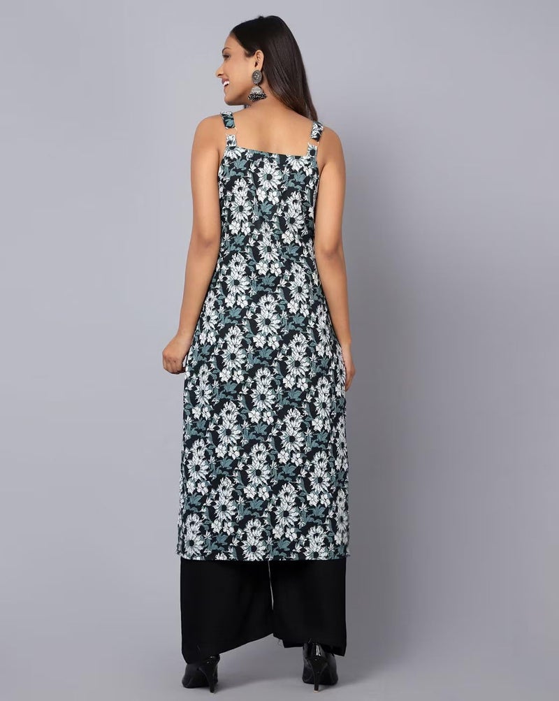 PATLANI Women's Crepe Full Stitched Kurti. - Image 2