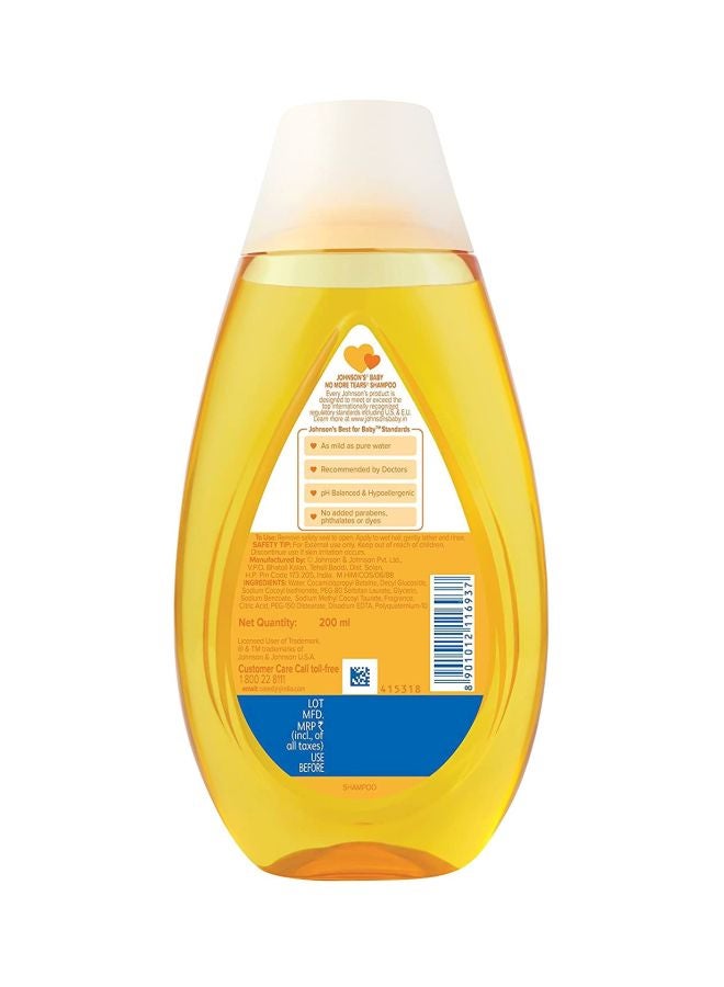 Johnson's No More Tears Baby Shampoo, 200ml - Image 2