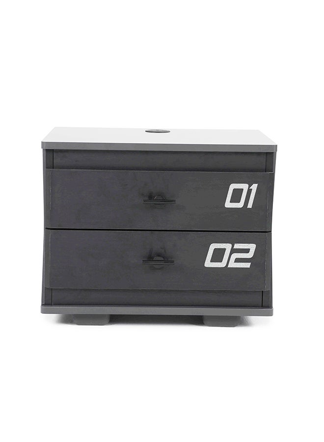 Pan Home Gamer Kids Nightstand With 2 Drawers  - Image 3